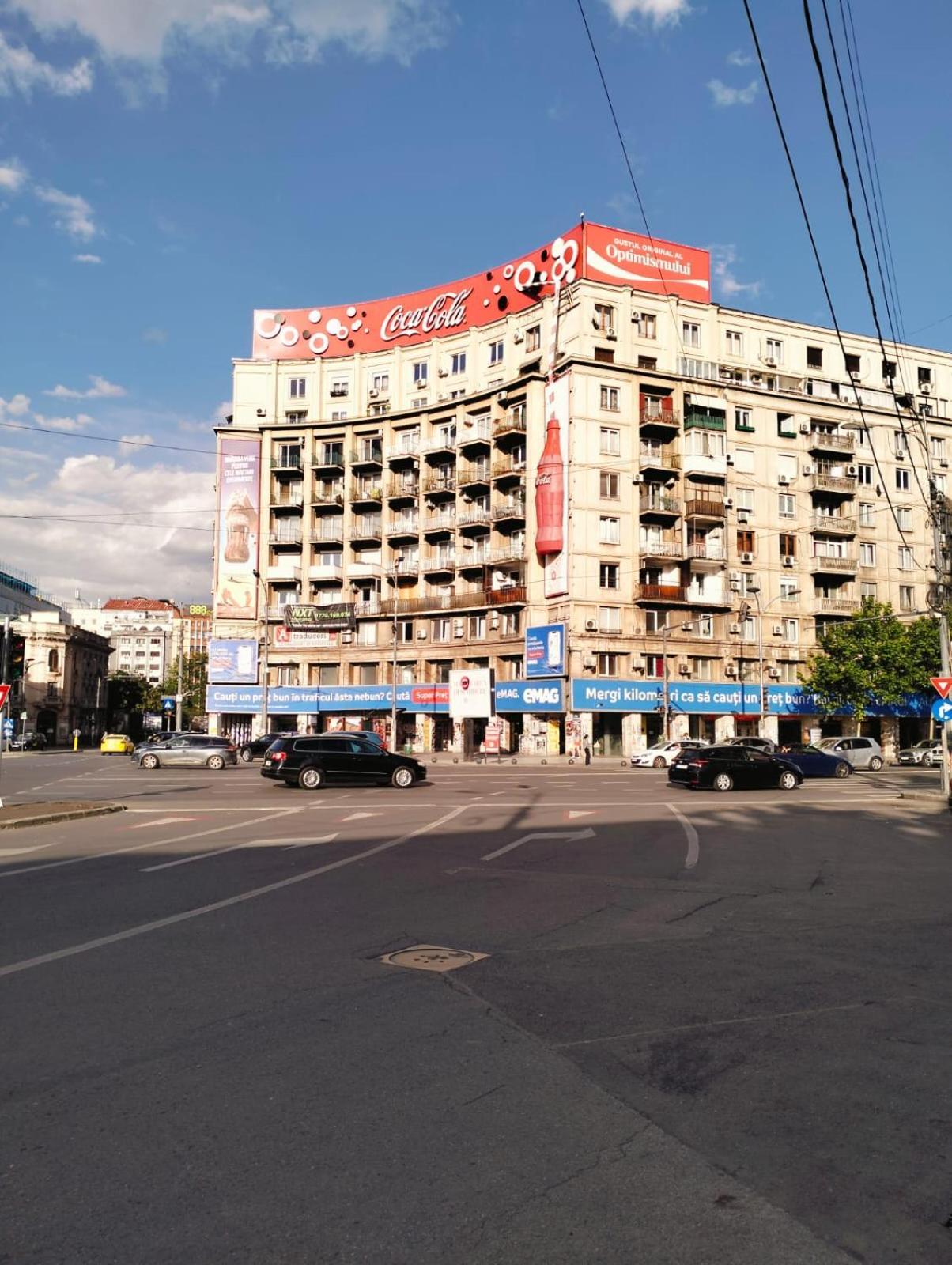 Golden Studio- Panoramic View With Terrace Bukareszt Zewnętrze zdjęcie